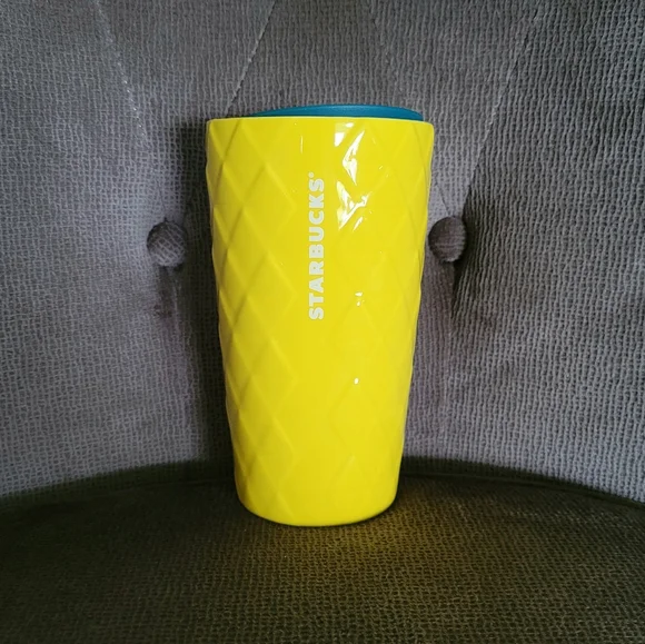 ✨️HP✨️Starbucks☕️ Hawaii🌺 Collection 12oz Pineapple🍍 Double✌️ Wall Ceramic Mug - Picture 3 of 6